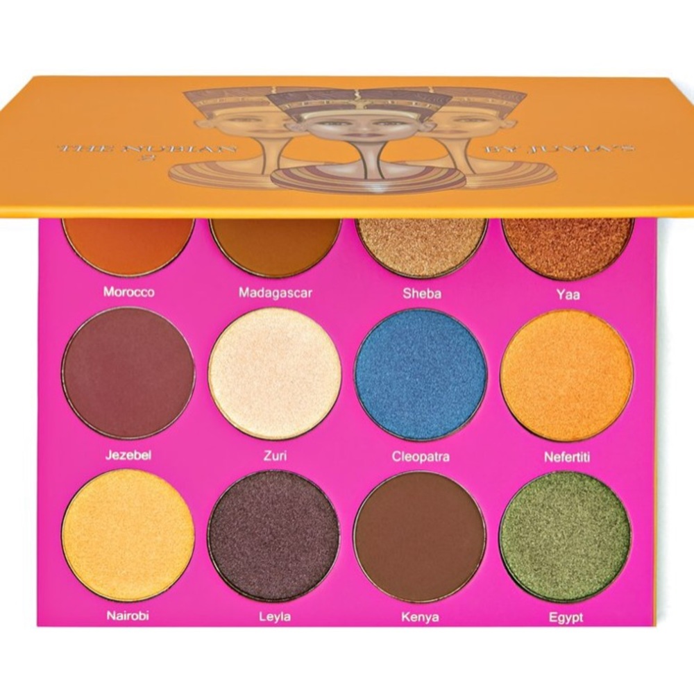 The Nubian 2 by Juvia’s makeup palette